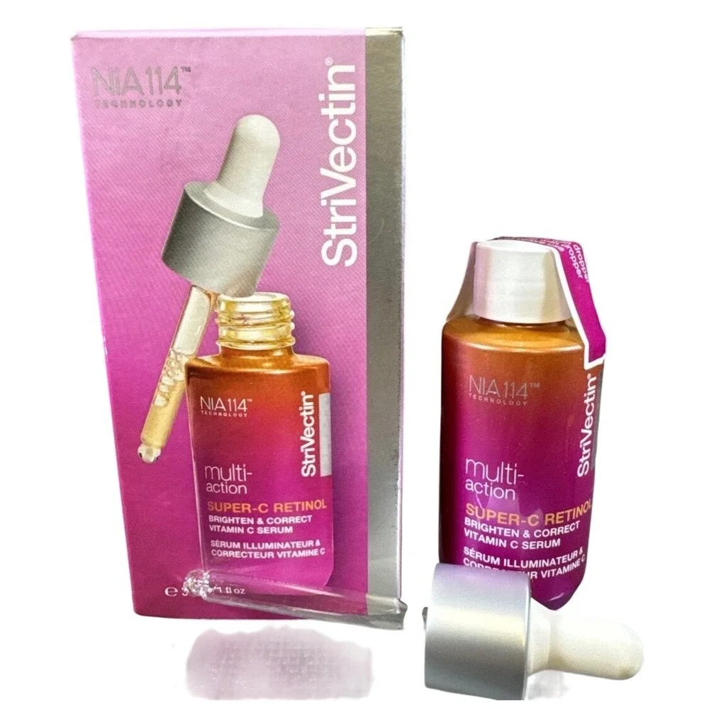 StriVectin Multi Action Super C Retinol Brighten Correct Vitamin C Serum 1 fl oz